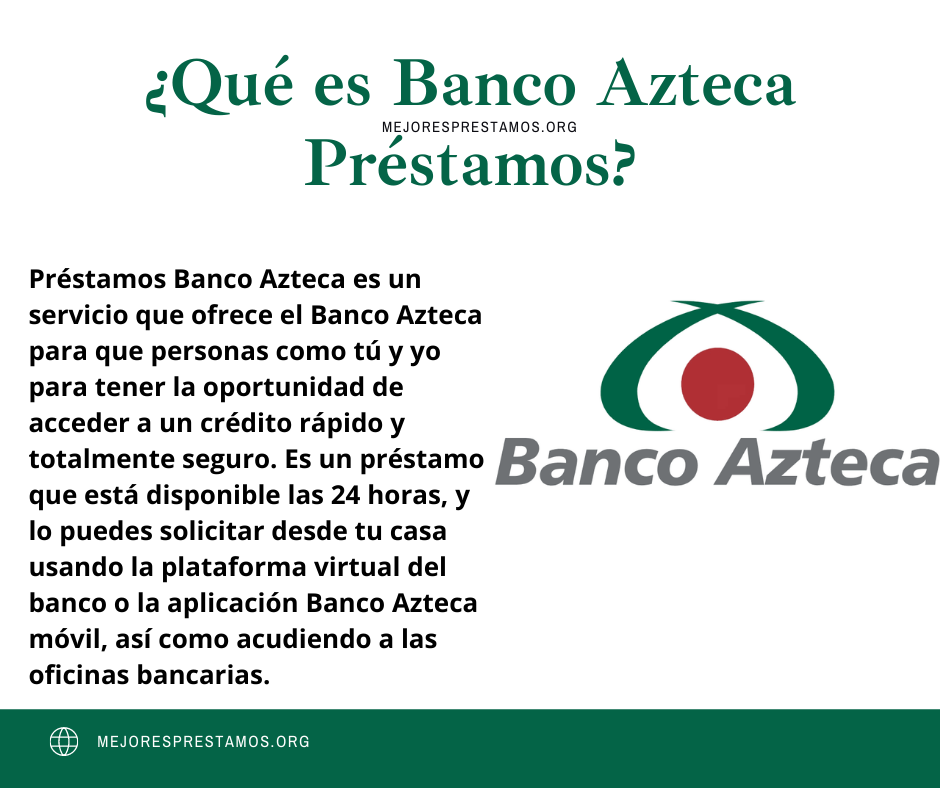 ¿Qué Se Necesita Para Solicitar Un Préstamo En Banco Azteca? - Prestatips